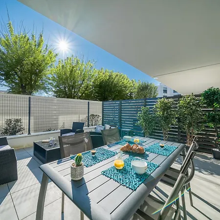 La Pepite - Appt En Hypercentre Au Calme, Terrasse Et Garage - Res Meyer Apartment Royan Exterior photo